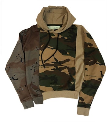 Off-White Arrow Logo Hoodie Multi Camo Buy Off-White Arrow Logo Hoodie Multi Camo