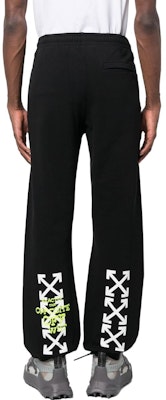 OFF-WHITE Arrow Logo Sweatpants Black Regular Fit Track Pants. OMCH029S23FLE0031050 Purchase OFF-WHITE Arrow Logo Sweatpants Black Regular Fit Track Pants. OMCH029S23FLE0031050