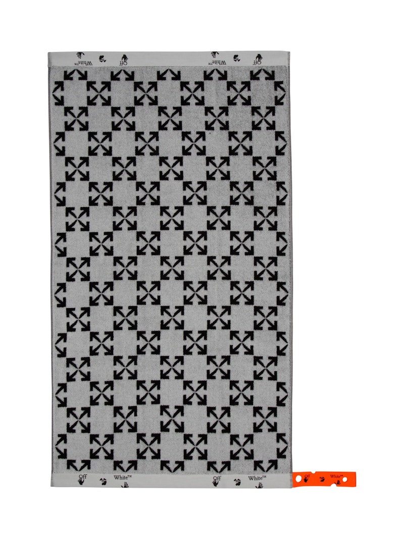 Order Set de Toallas Off-White Arrow Blanco/Negro
