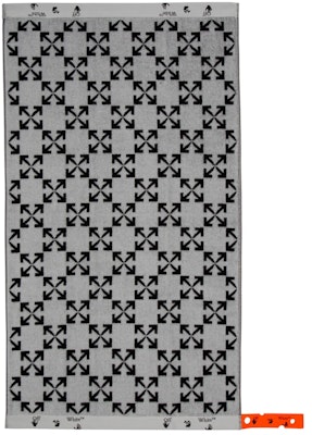 Set de Toallas Off-White Arrow Blanco/Negro Order Set de Toallas Off-White Arrow Blanco/Negro