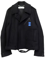 Off-White Arrow Peacoat Black Off-White Arrow Peacoat Black