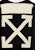 Off-White Arrow Peacoat Black