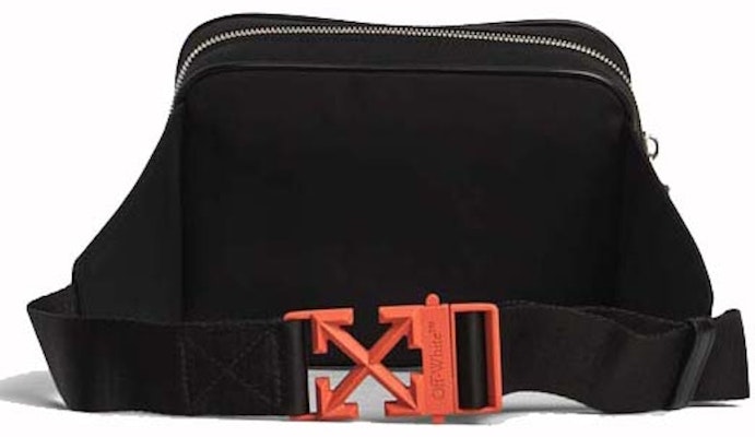 OFF-WHITE Arrow Plaque Nylon Bum Bag Black/Orange Order OFF-WHITE Arrow Plaque Nylon Bum Bag Black/Orange