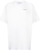 OFF-WHITE Arrow Print Crewneck Short Sleeve T-Shirt White Fashion Tee OMAA038C99JER0050110 OFF-WHITE Arrow Print Crewneck Short Sleeve T-Shirt White Fashion Tee OMAA038C99JER0050110