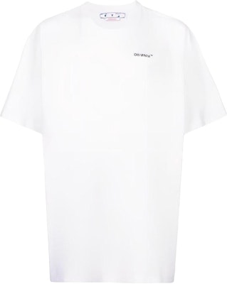 Kaos OFF-WHITE Arrow Print Crewneck Lengan Pendek Putih Fashion Tee. OMAA038C99JER0050110 Buy Kaos OFF-WHITE Arrow Print Crewneck Lengan Pendek Putih Fashion Tee. OMAA038C99JER0050110