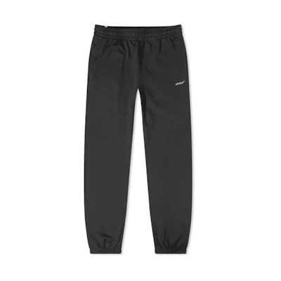 OFF-WHITE Arrow Print Knit Sweatpants Men’s Black FW20 OMCH029E20FLE0061001