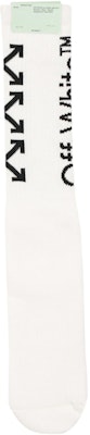 Off-White Arrow Socks (SS19) White/Black Order Off-White Arrow Socks (SS19) White/Black