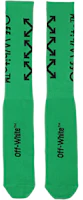 Order 綠色/黑色 Off-White 箭頭襪子