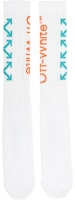 Off-White Arrow Socks White/Orange/Blue Off-White Arrow Socks White/Orange/Blue