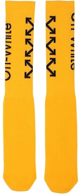 Off-White Arrow Socks Yellow/Black Buy Off-White Arrow Socks Yellow/Black