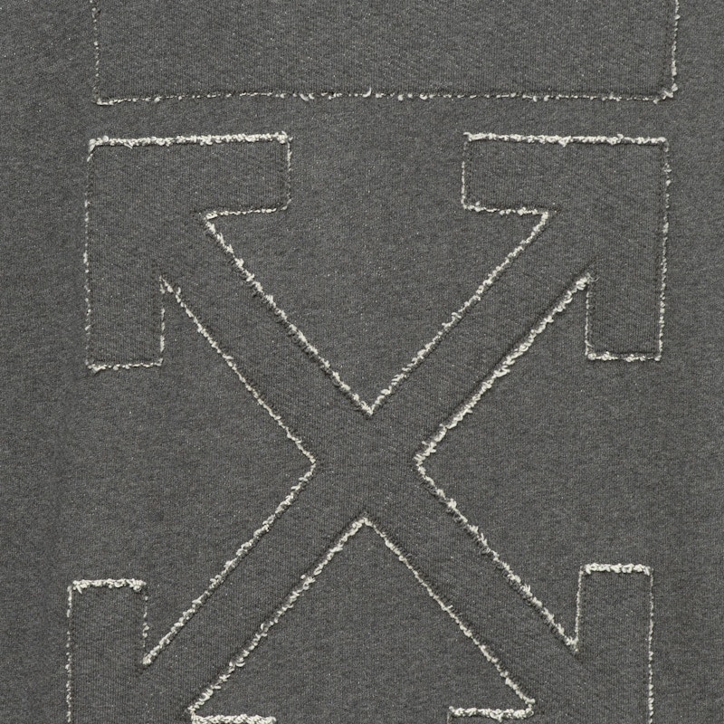 Order Off-White Arrow Sweatshirt Melange Grey/Silver