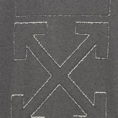Off-White Arrow Sweatshirt Melange Grey/Silver Order Off-White Arrow Sweatshirt Melange Grey/Silver