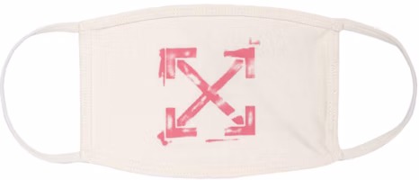 Off-White Arrows Face Mask (SS19) White/Fuchsia Off-White Arrows Face Mask (SS19) White/Fuchsia