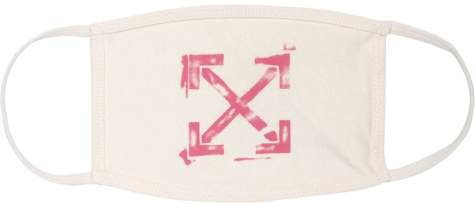 Off-White Arrows Face Mask (SS19) White/Fuchsia Buy Off-White Arrows Face Mask (SS19) White/Fuchsia