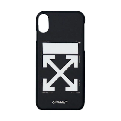 Off-White Arrows iPhone X Case Black/White