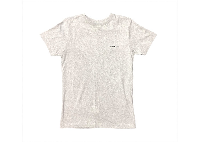 Off-White Arrows Logo Tee Grey