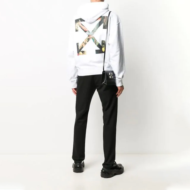 OFF-WHITE Arrows Pullover Hoodie White FW20 OMBB037F20FLE0020110 圖 6
