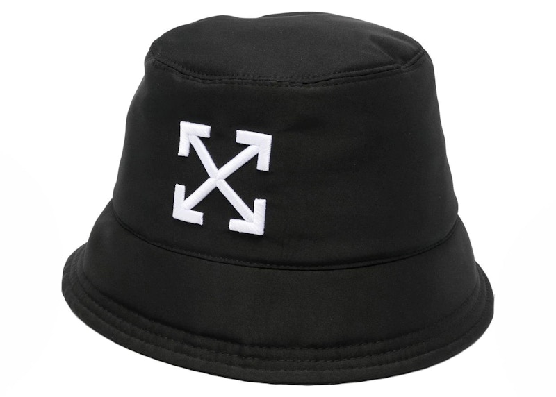 Buy OFF-WHITE Topi Bucket Arrows Daur Ulang Hitam
