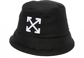 OFF-WHITE Arrows Recycled Bucket Hat Black