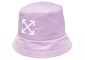 OFF-WHITE Arrows Recycled Bucket Hat Lilac Purple