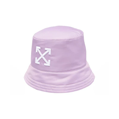 OFF-WHITE Arrows Recycled Bucket Hat Lilac Purple
