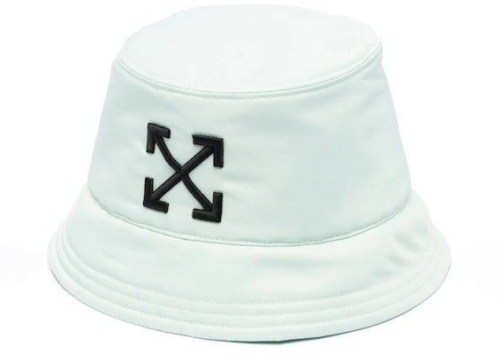 OFF-WHITE Arrows Recycled Bucket Hat Mint Green Buy OFF-WHITE Arrows Recycled Bucket Hat Mint Green