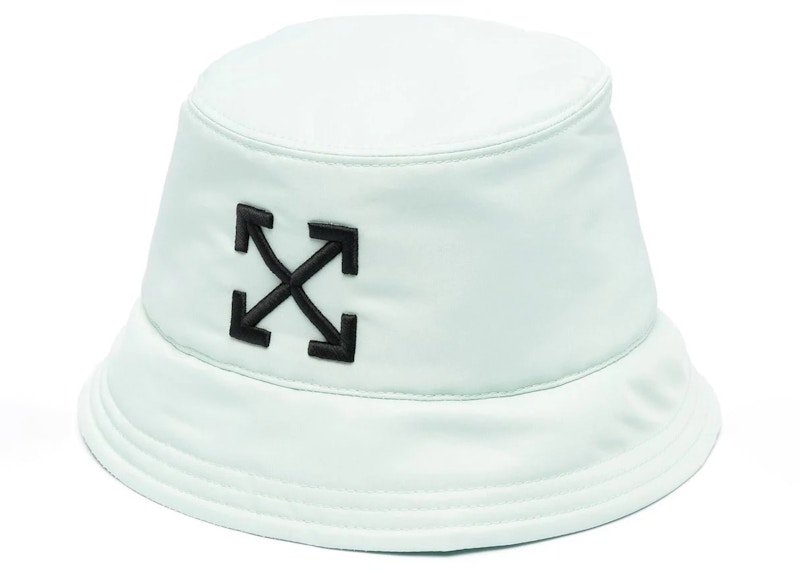 OFFWHITE Arrows Recycled Bucket Hat Mint Green Novelship