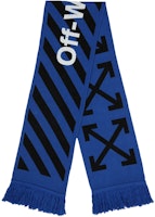 Off-White Arrows Scarf Black/Blue Off-White Arrows Scarf Black/Blue