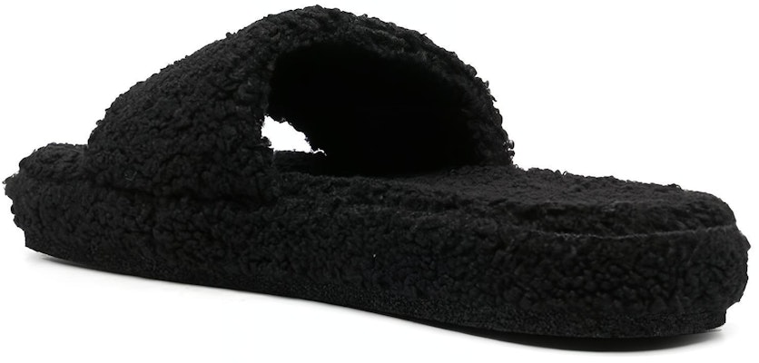 Off-White Arrows Shearling Sliders 'Black' OMIC001F22FAB001-1010 Lookbook Off-White Arrows Shearling Sliders 'Black' OMIC001F22FAB001-1010