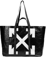 OFF-WHITE Arrows Tote Bag Black White OFF-WHITE Arrows Tote Bag Black White