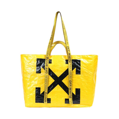 OFF-WHITE Arrows Tote Bag Yellow Black