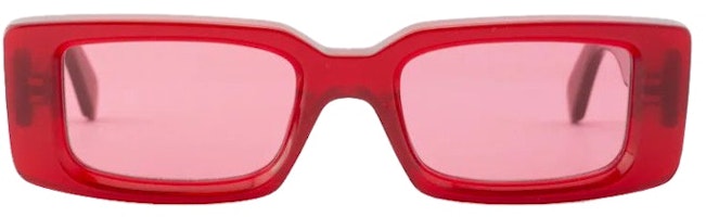 オフホワイト アーサー サングラス レッド (OERI127S24PLA0012828) Order オフホワイト アーサー サングラス レッド (OERI127S24PLA0012828)