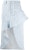 Off-White Asymmetric All Over Draped Skirt Blue/White