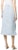 Off-White Asymmetric All Over Draped Skirt Blue/White