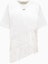 Buy Off-White Asymmetric Arrows Fringe T-shirt White/Black