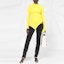 Order Off-White Asymmetric Knit Top 'Yellow'