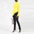 Off-White Asymmetric Knit Top 'Yellow'