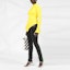 Shop Off-White Asymmetric Knit Top 'Yellow'