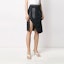 Lookbook Off-White Asymmetric Nylon Skirt Black/White