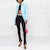 Off-White Athleisure Split Leggings 'Black'