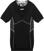 OFF-WHITE休闲黑白无缝短袖T恤 OWVA022F21KNI0011001 Buy OFF-WHITE休闲黑白无缝短袖T恤 OWVA022F21KNI0011001