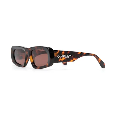 OFF-WHITE Austin Sunglasses Havana/Brown (OERI065S23PLA0016064)