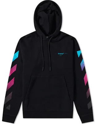 오프화이트 AW18 그래디언트 후디 유니섹스 블랙 OMBB037F181920051088 Buy 오프화이트 AW18 그래디언트 후디 유니섹스 블랙 OMBB037F181920051088