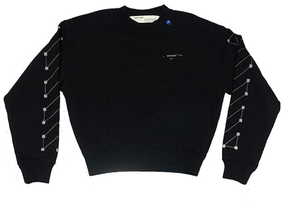 Off-White Backbone Arrows Crewneck Black Buy Off-White Backbone Arrows Crewneck Black
