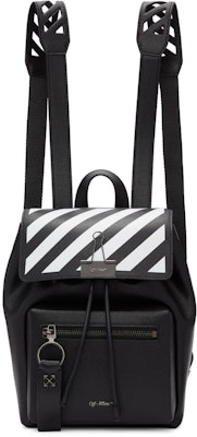 OFF-WHITE Backpack Diag Black White Buy OFF-WHITE Backpack Diag Black White