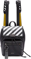 OFF-WHITE Backpack Diag Black White Yellow OFF-WHITE Backpack Diag Black White Yellow