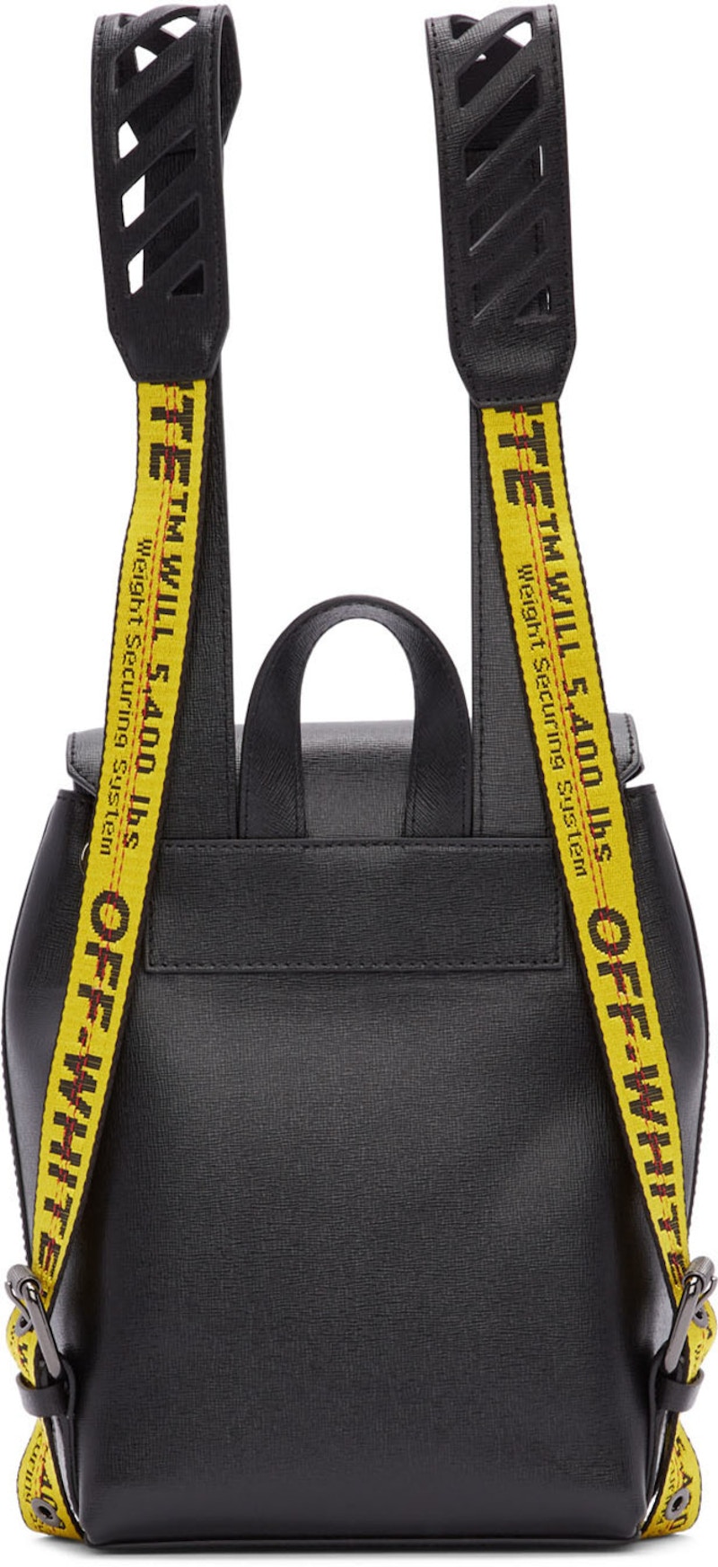 Order Ransel OFF-WHITE Diag Hitam Putih Kuning