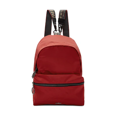 OFF-WHITE Backpack Nylon Mini Red