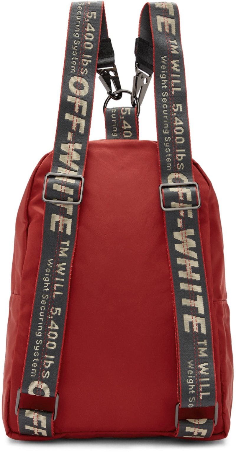 OFF-WHITE Backpack Nylon Mini Red 圖 2