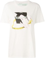 Off-White Bag Graphic T-shirt White/Multicolor Off-White Bag Graphic T-shirt White/Multicolor